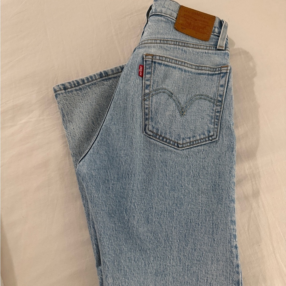 Levi’s Classic 501 Light Blue Denim Jeans